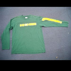Vtg Nike Center Check Oregon Ducks Shirt Mens Med